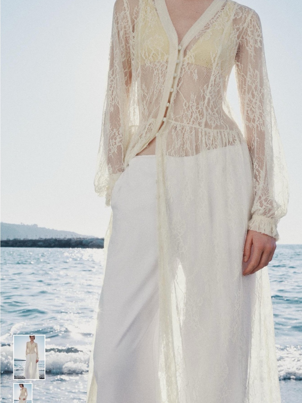 Bridal getting Ready Robe - Ivory